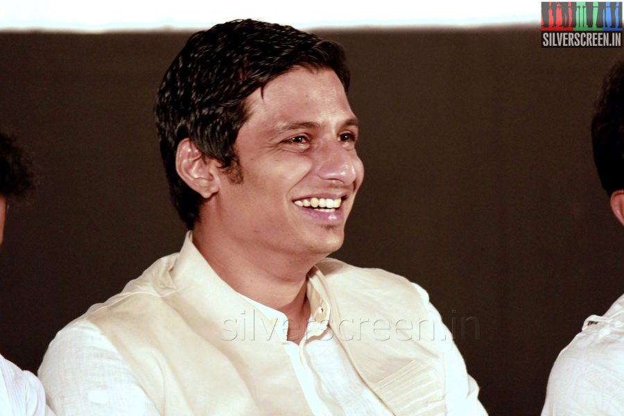 Actor Jiiva at the Endrendrum Punnagai Audio Launch