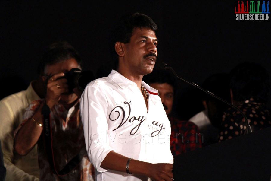 Bala at the Endrendrum Punnagai Audio Launch