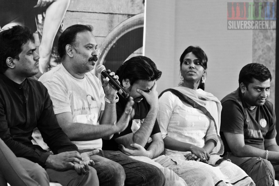 Biriyani Press Meet with Karthi Sivakumar, Venkat Prabhu, Mandy Takhar, Premgi Amaren