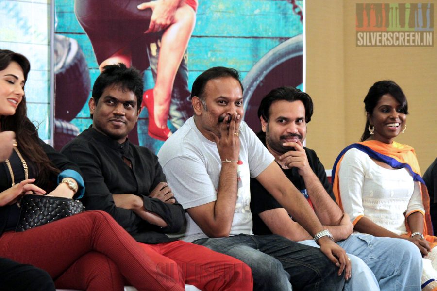 Biriyani Press Meet with Karthi Sivakumar, Venkat Prabhu, Mandy Takhar, Premgi Amaren