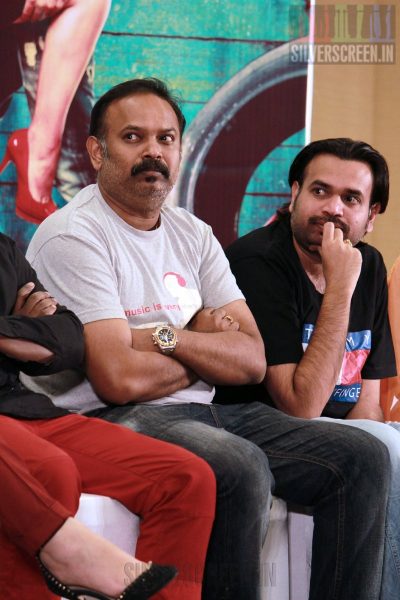 Biriyani Press Meet with Karthi Sivakumar, Venkat Prabhu, Mandy Takhar, Premgi Amaren