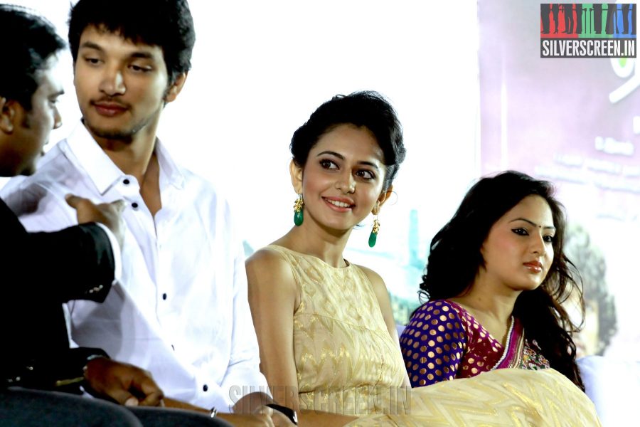 Yennamo Yedho Audio Launch with Gautham Karthik, Nikesha Patel and Rakul Preet Singh