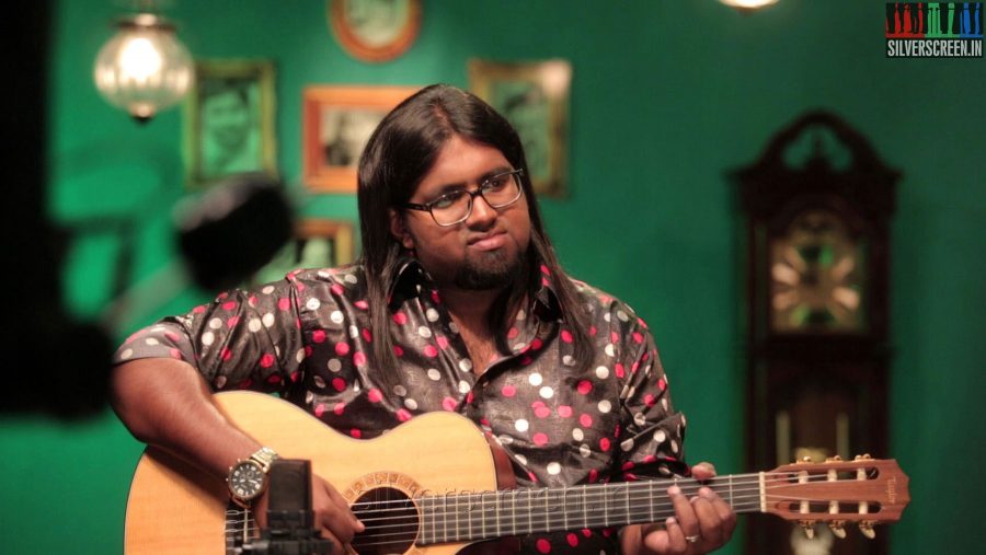 Musician Keba Jeremiah in the Azhagu Kutty Chellam Making of Music Video and Stills