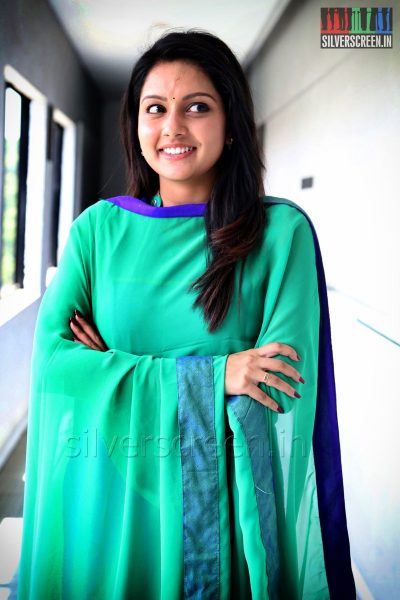 Mahima Nambiar at the Ennamo Nadakuthu Press Show