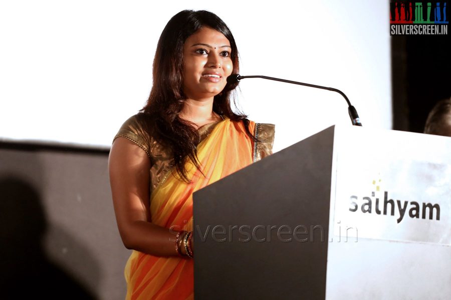 Actress Neha at Mael Audio Launch Stills
