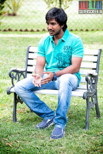 Actor Vishnu Vishal at the Mundasupatti Press Meet