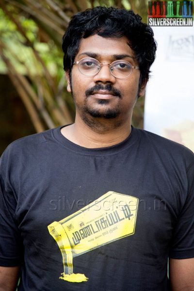 Music Director Sean Roldan at the Mundasupatti Press Meet