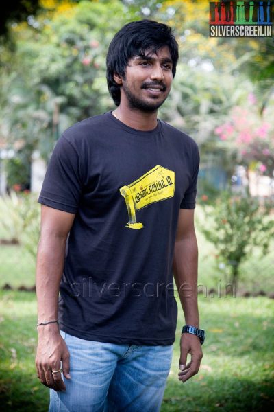 Actor Vishnu Vishal at the Mundasupatti Press Meet