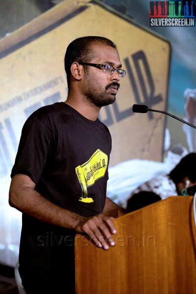 Director Ramkumar at the Mundasupatti Press Meet