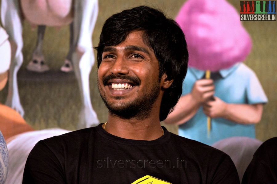 Actor Vishnu Vishal at the Mundasupatti Press Meet