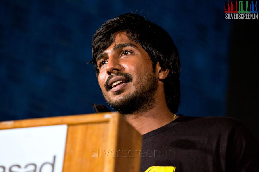 Actor Vishnu Vishal at the Mundasupatti Press Meet