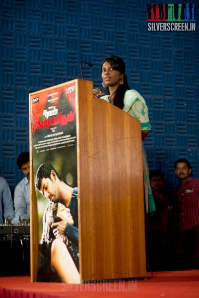 Naan Sigappu Manithan Press Meet with Vishal, Lakshmi Menon and Iniya