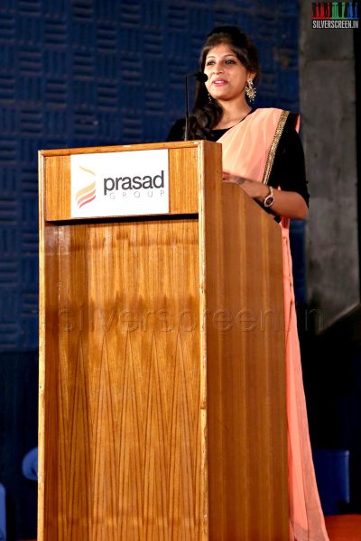 Actress Veena Nair at the Naangellam Edagoodam Press Meet