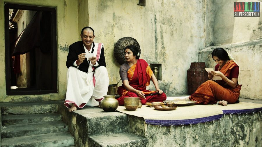 Actor Nizhalgal Ravi and Suhasini Mani Ratnam in Ramanujan Movie Stills