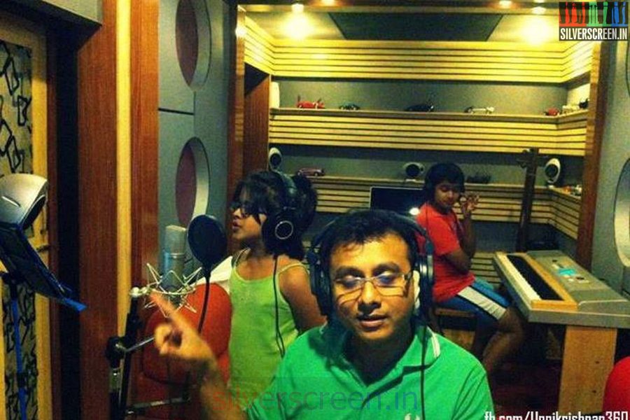 Singer Unni Krishnan daughter Uthra sings for Saivam Movie