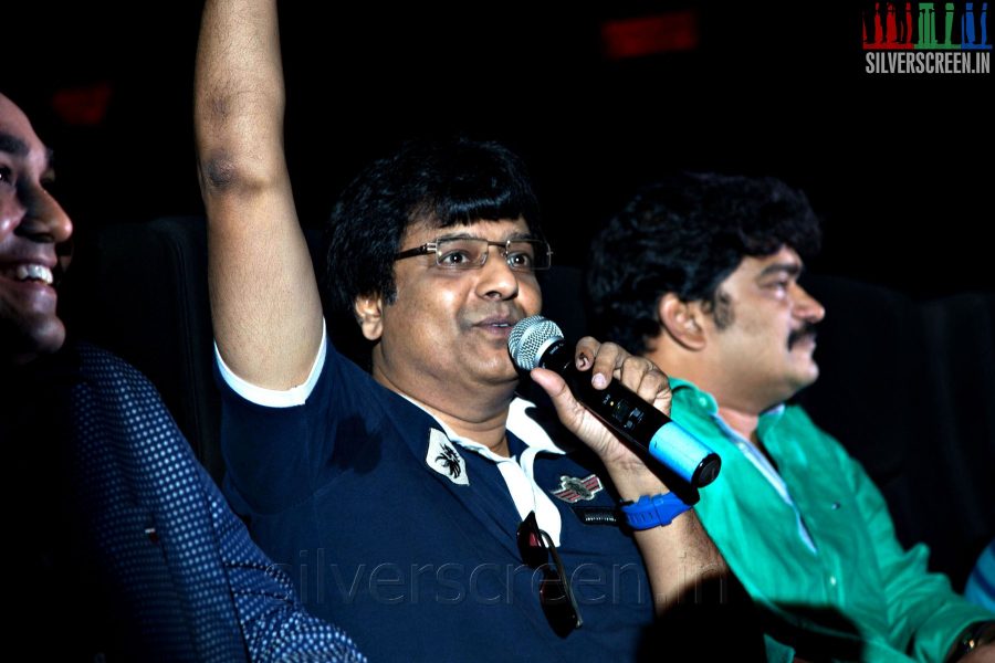 Comedian Vivek at the Sathuranga Vettai Audio Launch