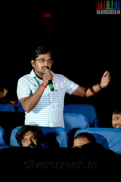 Actor Karunakaran at the Sathuranga Vettai Audio Launch