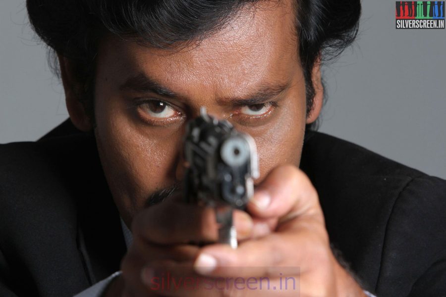 Actor Milaga Natraj aka Natarajan Subramaniam in Sathuranga Vettai Movie Stills