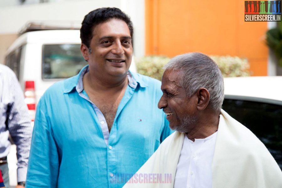 Un Samayal Arayil Press Meet with Prakash Raj, Sneha and Ilaiyaraaja