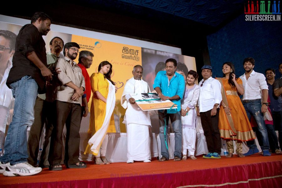 Un Samayal Arayil Press Meet with Prakash Raj, Sneha and Ilaiyaraaja