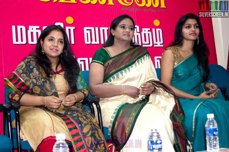 Unnal Mudiyum Penne Book Launch with Dhansika, Gayathrie and Iyshwarya Rajesh