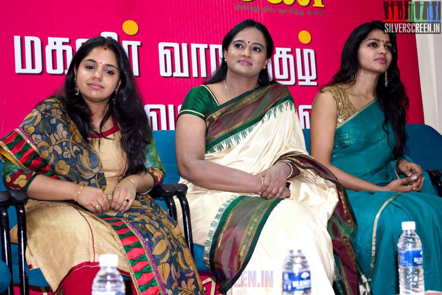 Unnal Mudiyum Penne Book Launch with Dhansika, Gayathrie and Iyshwarya Rajesh