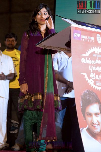 Vallavanukku Pullum Aayudham Audio Launch with Santhanam, Ashna Zaveri