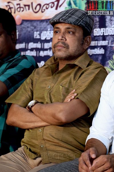 Actor Thambi Ramaiah at the Aindhaam Thalaimurai Sidha Vaidhiya Sigamani Press Meet