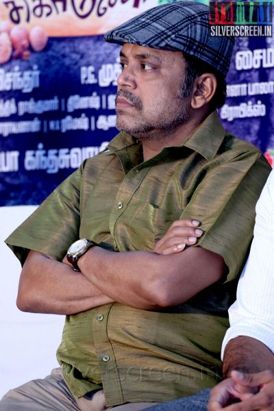 Actor Thambi Ramaiah at the Aindhaam Thalaimurai Sidha Vaidhiya Sigamani Press Meet