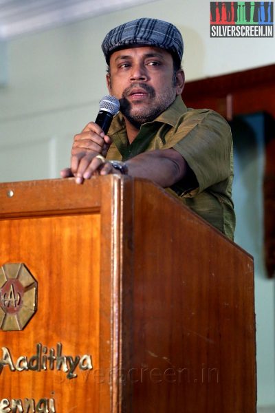 Actor Thambi Ramaiah at the Aindhaam Thalaimurai Sidha Vaidhiya Sigamani Press Meet