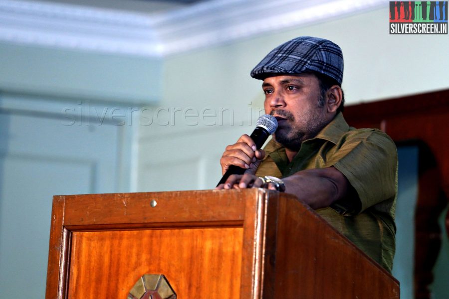 Actor Thambi Ramaiah at the Aindhaam Thalaimurai Sidha Vaidhiya Sigamani Press Meet