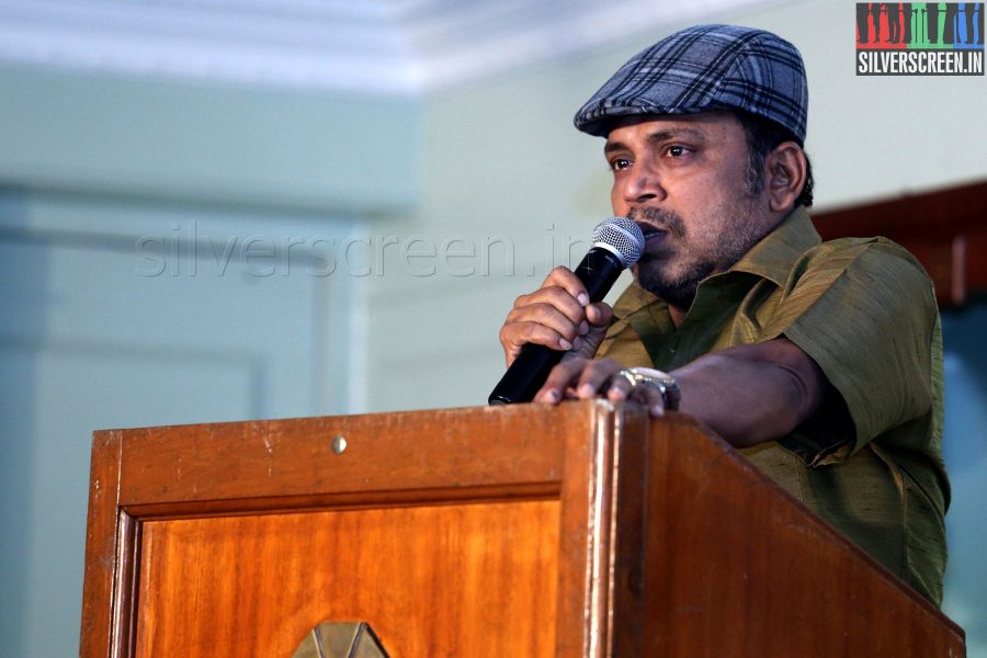 Actor Thambi Ramaiah at the Aindhaam Thalaimurai Sidha Vaidhiya Sigamani Press Meet