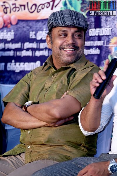 Actor Thambi Ramaiah at the Aindhaam Thalaimurai Sidha Vaidhiya Sigamani Press Meet