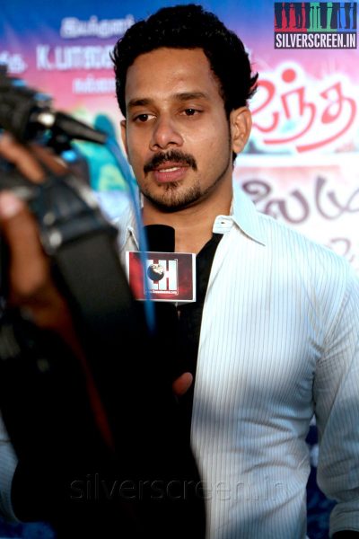 Actor Bharath at the Aindhaam Thalaimurai Sidha Vaidhiya Sigamani Press Meet