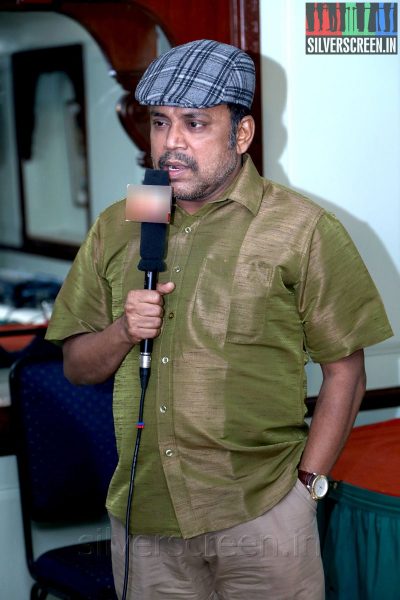 Actor Thambi Ramaiah at the Aindhaam Thalaimurai Sidha Vaidhiya Sigamani Press Meet