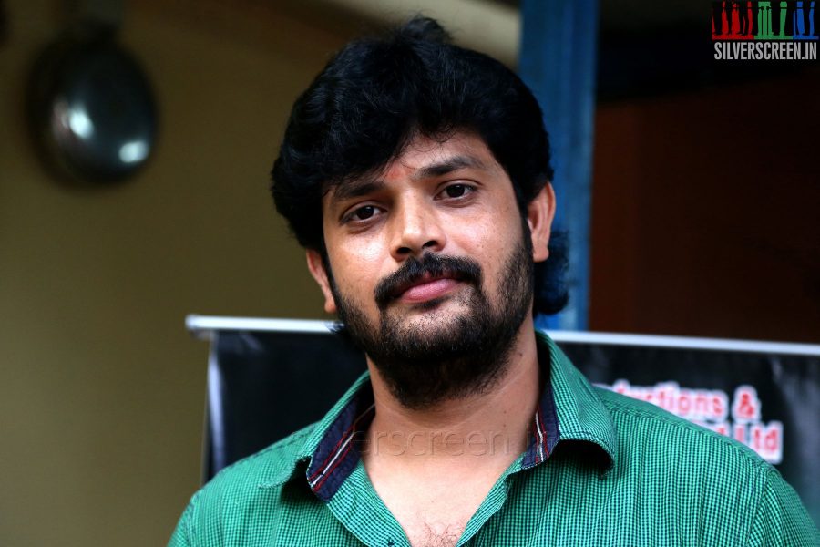 Actor Vishnupriyan at the Angali Pangali Audio Launch