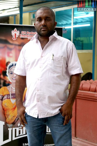 Director S Balamurugan at the Angali Pangali Audio Launch