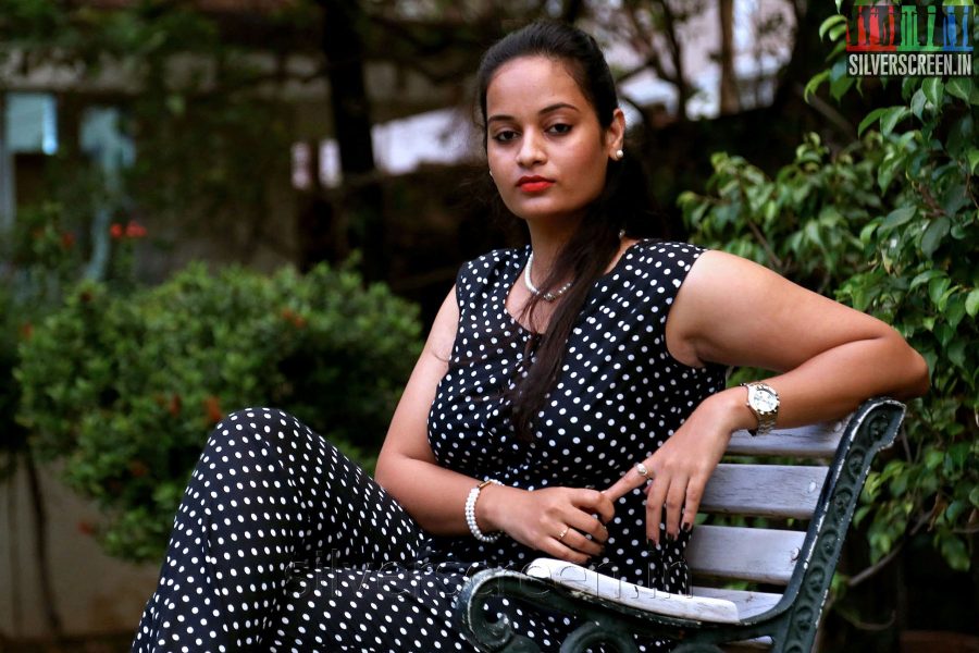 Actress Suja Varunee at the Appuchi Gramam Press Meet