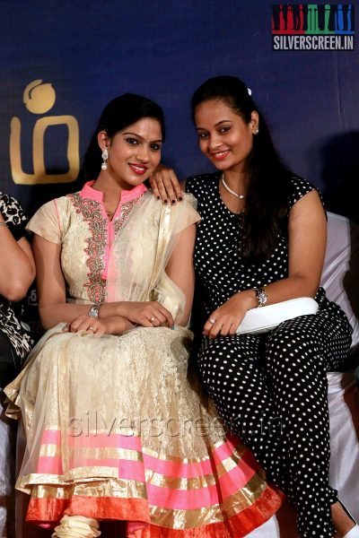 Actress Suja Varunee and Swasika at the Appuchi Gramam Press Meet