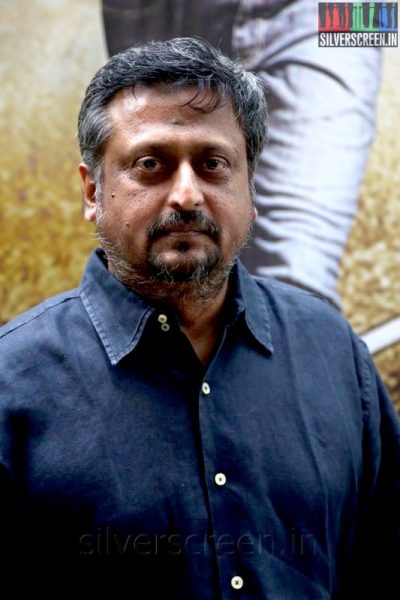 Director Dharani at the Athithi Audio Launch