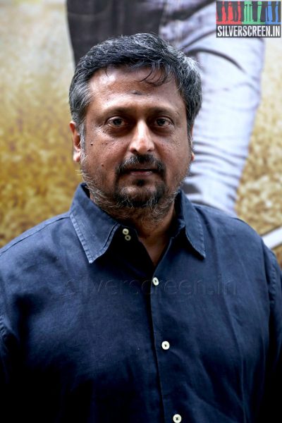 Director Dharani at the Athithi Audio Launch