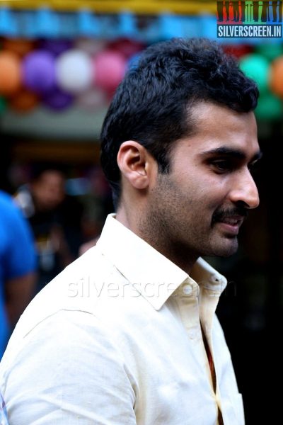 Actor Nandha at the Athithi Audio Launch