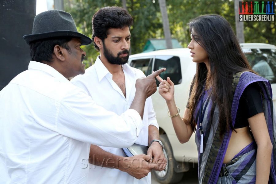 Actress Akhila Kishore and Actor Santhosh in Kathai Thiraikathai Vasanam Iyakkam Movie Stills