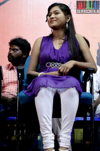 Actress Pavisha at the Madurakarange or Madurakaranga Audio Launch