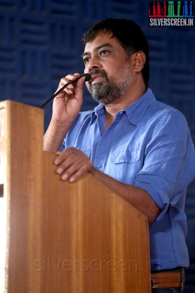 Director N Linguswamy at the Manjapai Press Meet