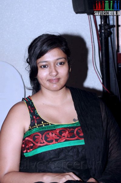 Actress Gayathri Raguram at the 2014 Indian Badminton Celebrity League Launch