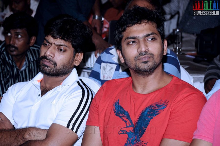 Actor Nithin Satya and Vaibhav Reddy at the 2014 Indian Badminton Celebrity League Launch