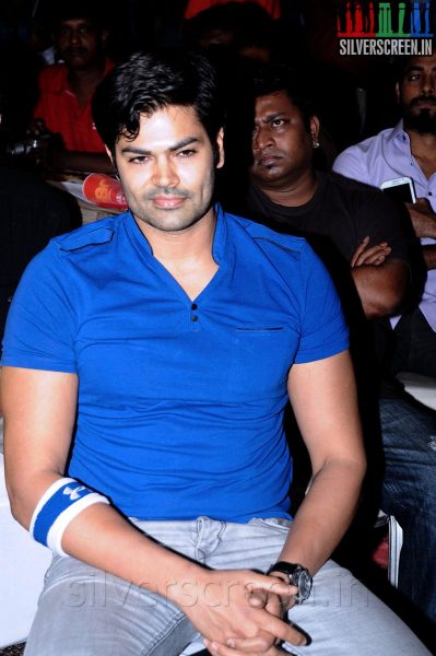 Actor Ganesh Venkatraman at the 2014 Indian Badminton Celebrity League Launch