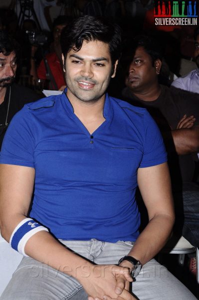 Actor Ganesh Venkatraman at the 2014 Indian Badminton Celebrity League Launch