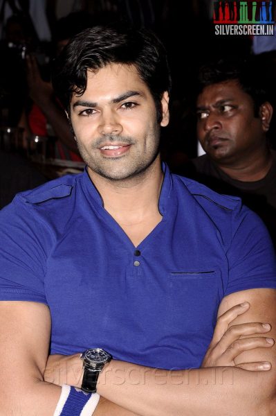 Actor Ganesh Venkatraman at the 2014 Indian Badminton Celebrity League Launch